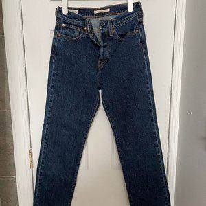 Levi's High-Waisted Straight Leg Wedgie Jeans
